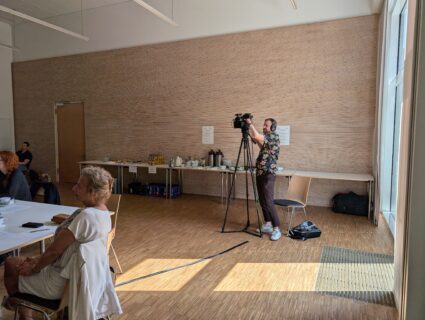 Kompetente Betreuung bei den Videoaufnahmen unserer Konferenz durch das RRZE