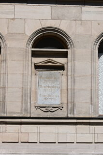 Erinnerungstafel in der Hallemannstraße Foto: Denise Scheuerer